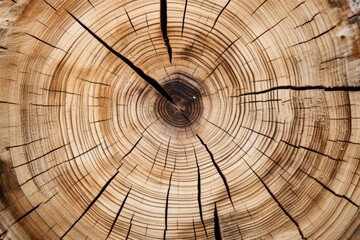  a detailed close-up image of tree rings