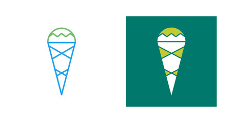 Poster - Cone Vector Icon