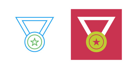 Sticker - Medal Vector Icon