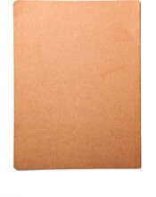 Close Up View Isolated Of Blank Brown Envelope.