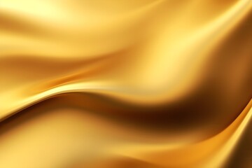 Wall Mural - Golden gradient waving abstract style background