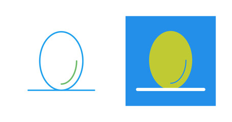 Wall Mural - Egg Vector Icon