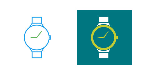 Wall Mural - Casual Watch Vector Icon