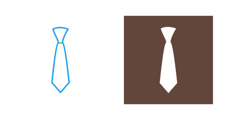 Poster - Tie Vector Icon