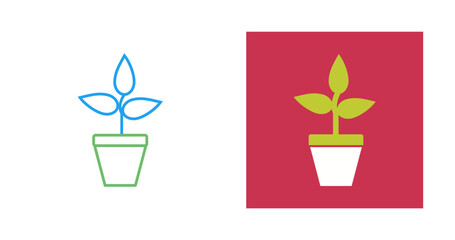 Poster - Successful Growth Vector Icon