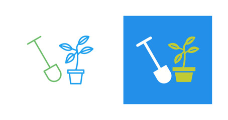 Sticker - Plantation Vector Icon