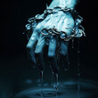 Man's Hand with Chain