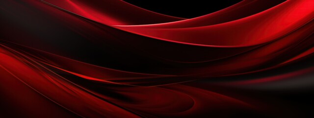 Canvas Print - red black abstract background