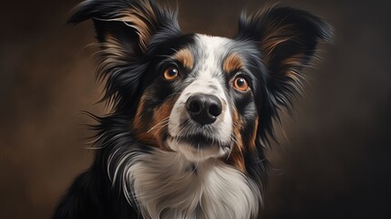 Canvas Print - dog portrait