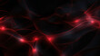 © s1llu - Abstract background with red connection style stripes . Generative AI.