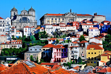 Arquitetura da cidade do Porto. Portugal.