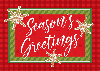 Poster - christmas greeting card design