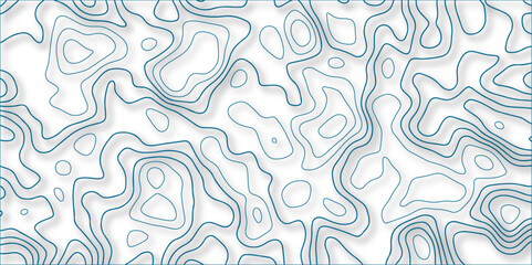 Wall Mural - purple wave paper curved reliefs abstract background, abstract topographic contours mountain relief 