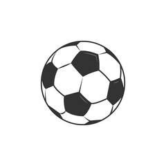 Wall Mural - soccer ball isolated on white