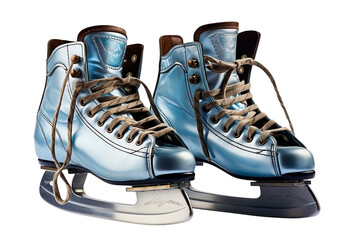 ice skates isolated on white background