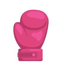 Poster - breast cancer awareness symbol pink glove