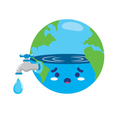 Sticker - water day ecology world