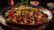 kung pao chicken is a highly addictive stir-fried chicken with the perfect combination of salty, sweet and spicy flavour!