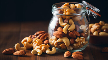 Sticker - peanuts and almonds