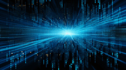 digital data and science background