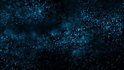 Abstract digital particle wave and light abstract background ,animation cyber or technology background.