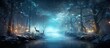 © Ikhou - Christmas Night in Village. Snow Man, Ice Mountain, Snow Houses.Concept Art Scenery. Character Design Concept Art Book Illustration Video Game Digital Painting. CG Artwork Background.