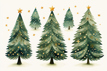 Wall Mural - Christmas Clipart