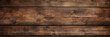 © Natalya - Old dark wood planks texture background, vintage brown wooden long boards of barn wall. Panoramic wide banner. Theme of rustic design, nature, wallpaper, woodgrain, material