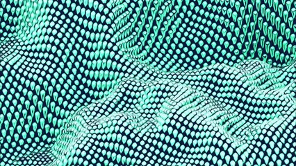 Canvas Print - abstract digital particle wave and light abstract background design. concept of cyber data or techno