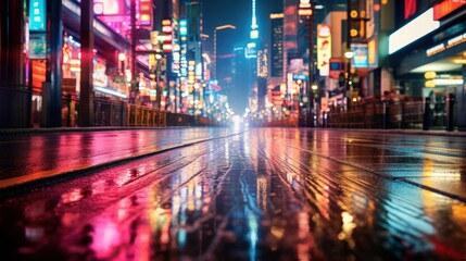 The mesmerizing urban bokeh and blurred illuminations