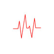 © Muarif al kahfi  - Red heartbeat line icon