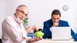 © Elnur - Financial advisor giving retirement advice to old man
