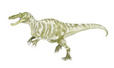 Fototapeta  - ケラトスコプス　2012年に新たに新属新種として認められたスピノサウルス科バリオニクス亜科の肉食恐竜