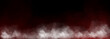 Colorful Fog or Smoke effect isolated on balck background. Effective texture of steam, fog, smoke png. Vector illustration.
