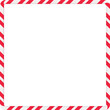 striped candy frame