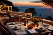 Mediterranean Cliffside Dining