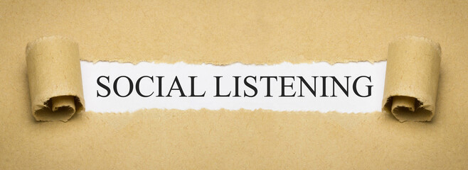 Canvas Print - Social Listening