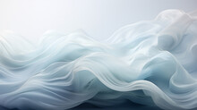 Abstract Black, Blue, Mint, And White Wavy Background. Illustration, Wallpaper.