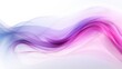 © Shanti - a white and pink abstract background with a blurry wave.  generative ai