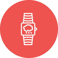 Poster - Smartwatch Weather Icon