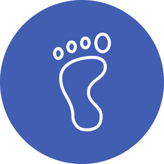 Poster - Footprint Icon