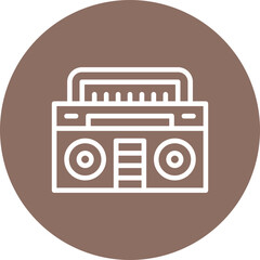 Poster - Boombox Icon