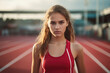 © JuanM - Athletic young woman posing in sports outfit