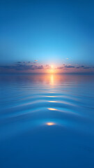 Wall Mural - Sunset over the sea wallpaper.