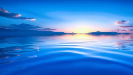 Wall Mural - Sunset over the sea wallpaper.
