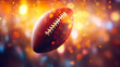 © Andrii  - American Football in Soft Focus Background