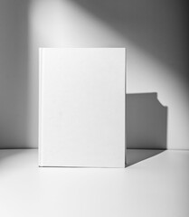 Wall Mural - Hardcover Book Mockup. Blank Canvas Cover