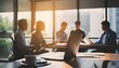 © zekine - Business bokeh background