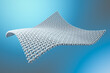 © lotus_studio - Close-up of fabric interlaced fiber.
