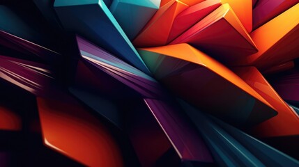 Wall Mural - 3d abstract background